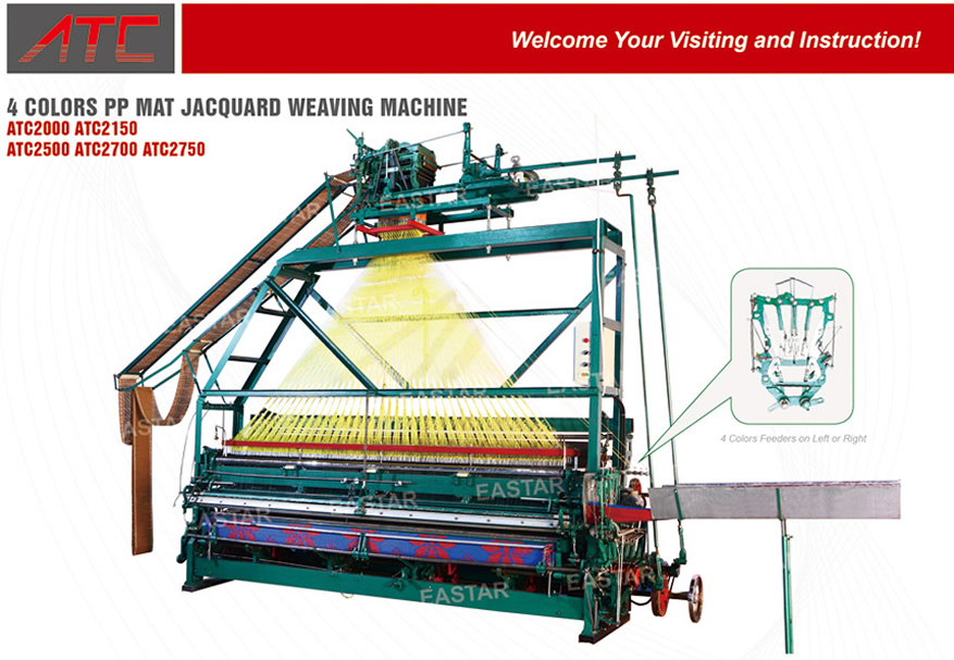 Plastic Mat Jacquard Weaving Machine